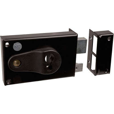 SERRURE EN APPLIQUE PROFIL EUROPEEN REGLABLE DROITE 772 METALUX