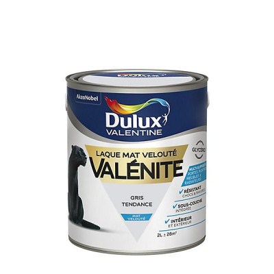 LAQUE GLYCERO MAT 2 L GRIS TENDA VALENITE AKZO NOBEL