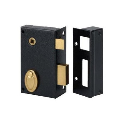 SERRURE EN APPLIQUE VERTICALE 4 GORGES 804 METALUX
