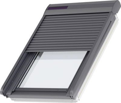 Volet roulant solaire Idéal Gris anthracite pour la rénovation 94x140 cm SSL PK08 0000S VELUX