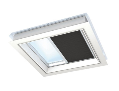 Store plissé d'atténuation de la lumière solaire INTEGRA® FSK pour fenêtres de toit plat 82,9x7,6x16,7cm FSK 060090 1047SWL VELUX