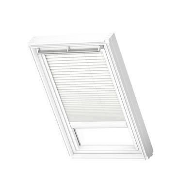 Store plissé électrique avec glissière blanche FML SK06 1016SWL VELUX