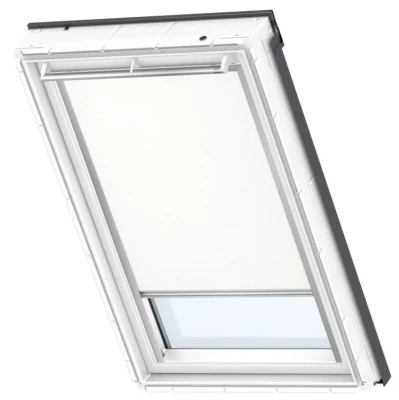 Store d'occultation blanc uni DKL SK06 1025S Nouvelle Génération VELUX