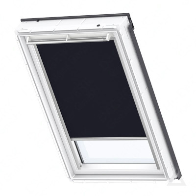 Store d'occultation duo VELUX DFD profilés blancs bmeu foncé DFD M04 1100SWL VELUX