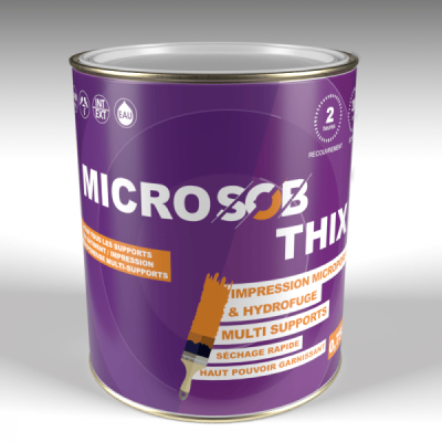 SOUS COUCHE MULTI-SUPPORT 3 L MICROSOB SOB PEINTURES