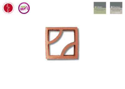 Claustra Tramontane 20 X 20 X 9 cm - RAIRIES MONTRIEUX