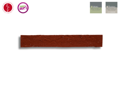 Plaquette de parement brut de four Sequoia 0 5 X 33 X 1,5 cm - RAIRIES MONTRIEUX