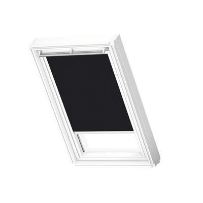 Store occultant manuel noir profond profilés blancs DKL CK02 3009SWL VELUX