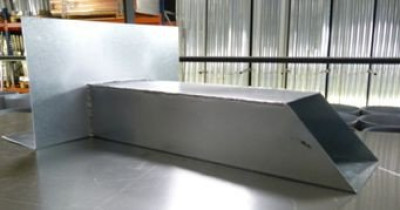 Deversoir Alu 100X100 Lg 500 KNIPPING
