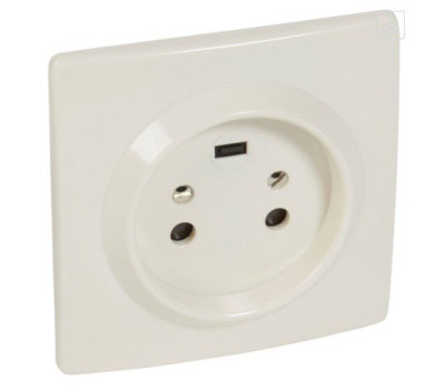 SOCLE A ENCASTRER 20A 2P+T ECLIPS 554.52 LEGRAND