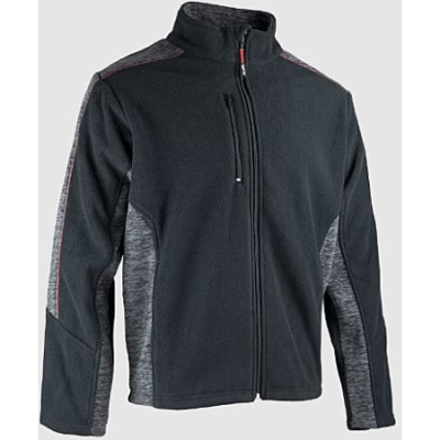 VESTE POLAIRE POLAR GRIS/NOIR TAILLE S LMA