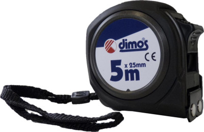 Mètre ruban Longueur 5 m double graduation 155608 DIMOS