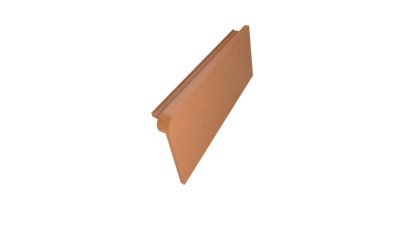 Tuile de rive individuelle droite brun foncé pour Tradi 12 T 12/ JPV2/ Losangee BT127070 KORAMIC