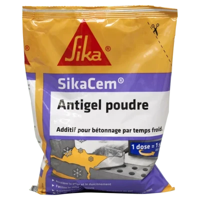 Additif SikaCem Antigel poudre 30 doses de 0,7kg - SIKA