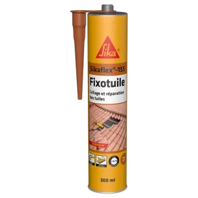Sikaflex®-155 Fixotuile® Purform® MASTIC-COLLE SOUPLE. couleur terre cuite carton de 12 cartouches de 300 ml SIKA