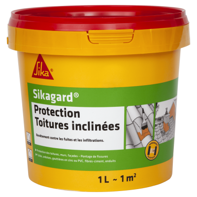 Sikagard Protection Toiture inclinée gris seau de 4 kg SIKA