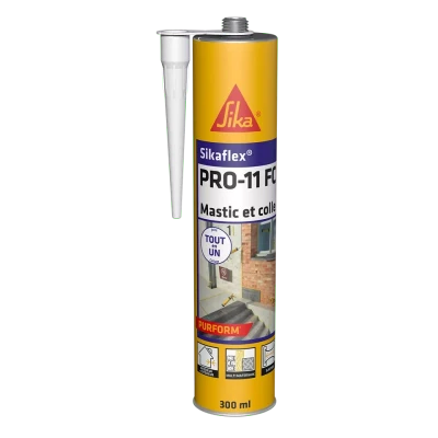 Sikaflex® PRO-11 FC Purform® gris béton carton de 12 cartouches de 300 ml SIKA