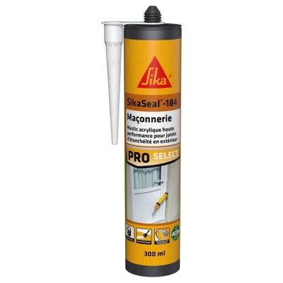 SikaSeal®-184 blanc carton de 12 cartouches SIKA