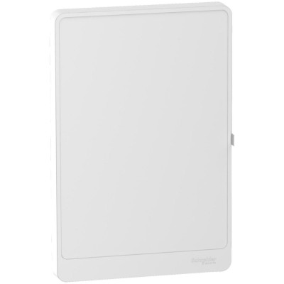 Porte styl coffret 13M Resi9 - blanche - pour modèle 3 rangées de 13 modules SCHNEIDER ELECTRIC