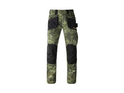PANTALON DE SECURITE SLICK CAMOUFLAGE VERT TAILLE XXXL KAPRIOL