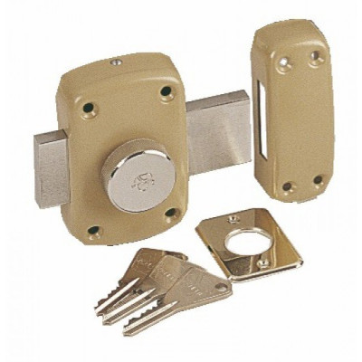 VERROU CYCLOP 7600 A BOUTON S'ENTROUVRANT VACHETTE