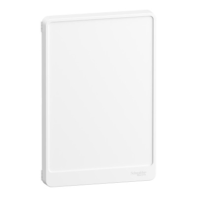 PORTE BLANCHE POUR TABLEAU STYL RESI9 2 RANGEES SCHNEIDER ELECTRIC