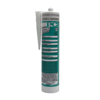 Mastic étanchéité Silcoferm S 18 manhattan 12 Cartouches de 310 ml - PCI