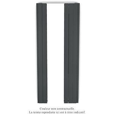 Radiateur tubulaire FASSANE Premium Miroir digital color 1000 W Acova