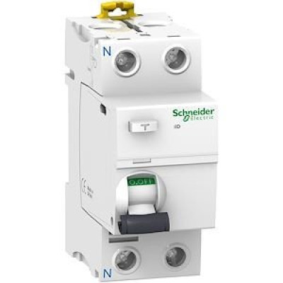Interrupteur différentiel iID 2 Poles 63A 30mA type Asi SCHNEIDER ELECTRIC