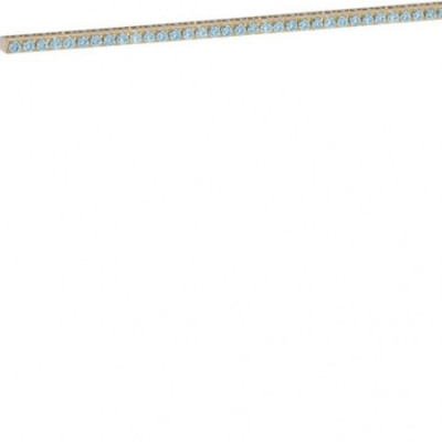 Barrette laiton sans socle L992 mm 129x10-16 mm univers+support et connexion 250 A HAGER