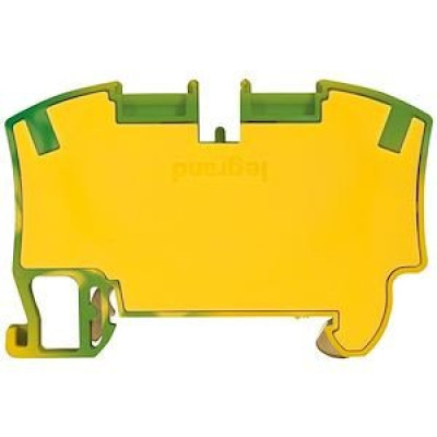 Bloc de jonction conducteur de protection à ressort Viking 3 avec 1 jonction 2 conducteurs 1 entrée 1 sortie pas 8 mm Legrand