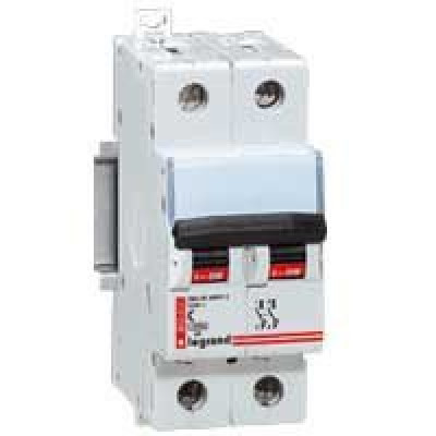 Disjoncteur magnéto-thermique DX-H 10000 Lexic 2 Poles 230/400 V~ - 63 A courbe C Legrand