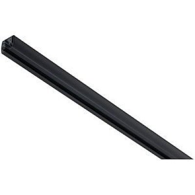 Urail rail 1m max1000W noir métal 230 V PAULMANN