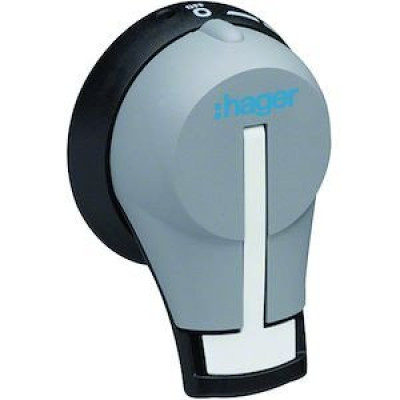 Commande débrochable sur porte p HA406N-407-408-964N-966N verrouillable HAGER