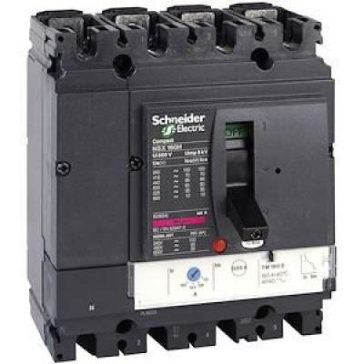 Compact NSX160N - disjoncteur + déclencheur magnéto-thermique TMD - 160A - 4P4d SCHNEIDER ELECTRIC