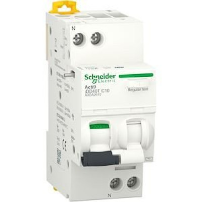 Disjoncteur différentiel iDD40T 1P+N 16A courbe C - 300 mA type AC SCHNEIDER ELECTRIC