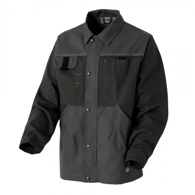 VESTE DE TRAVAIL MILLIUM NOIR/GRIS TAILLE XXL MOLINEL
