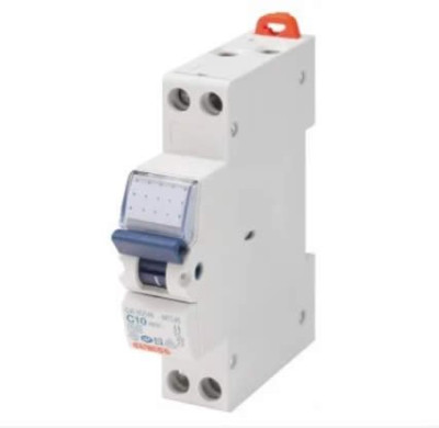 Disjoncteur magnétothermique - 1P+N courbe C 20A - 4500A / 6kA - GEWISS - GW90602