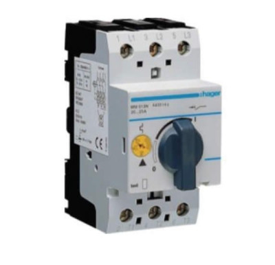 Disjoncteur moteur - 3P 20-25A - HAGER - MM513N