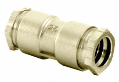 Jonction série métrique REXUO 9012.32  Laiton diamètre 32 HUOT