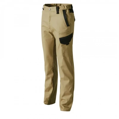 PANTALON DE TRAVAIL BEIGE/NOIR OUTSUM TAILLE 38 MOLINEL 