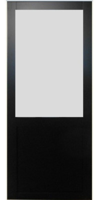Porte Coulissante Athena Noir H204 x L73 cm
