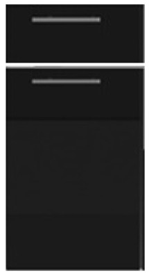 Porte de cuisine Lumi onyx H700xL60 cm 0 1 porte, 1 tiroir Vendu separement kit tiroir