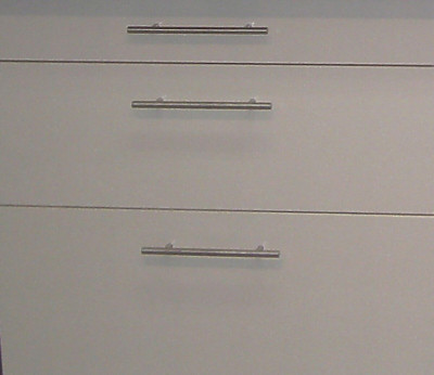 Porte de cuisine Lumi ivoire H700xL80 cm 0 3 tiroirs Vendu separement kit tiroir