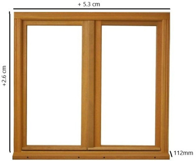 Fenetre Bois 2 Vantaux H165 x L80 cm Côte Tableau