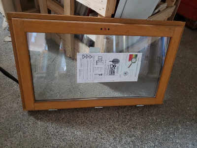 Chassis abattant bois H60 x L100 côtes tableau second choix (N°GD25)