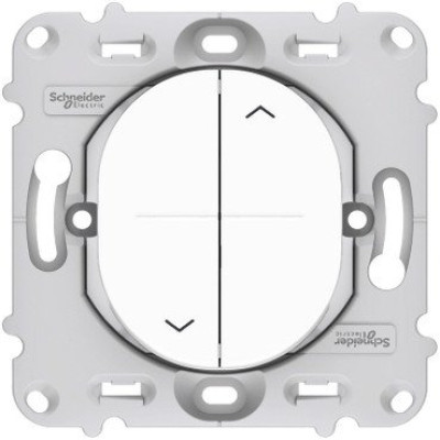 Interrupteur pour volets roulants - Gamme Ovalis fixation à vis - SCHNEIDER ELECTRIC - S261208