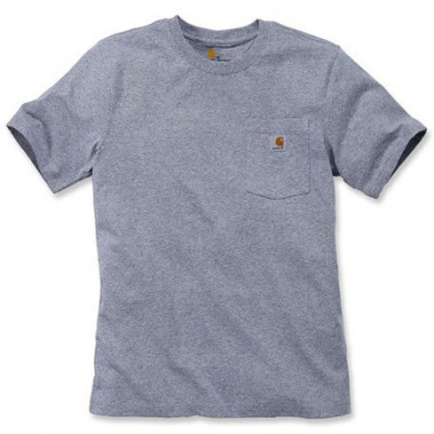 T-SHIRT MANCHE COURTE WORKWEAR POCKET GRIS CLAIR TAILLE XL CARHARTT