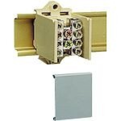 Bloc de jonction - 1P 2x25 + 4x16 avec couvercle - HAGER - K018