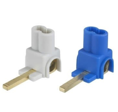 Jeu de 4 connecteurs isolés - Pour câbles 25 mm² - SCHNEIDER ELECTRIC - 14875